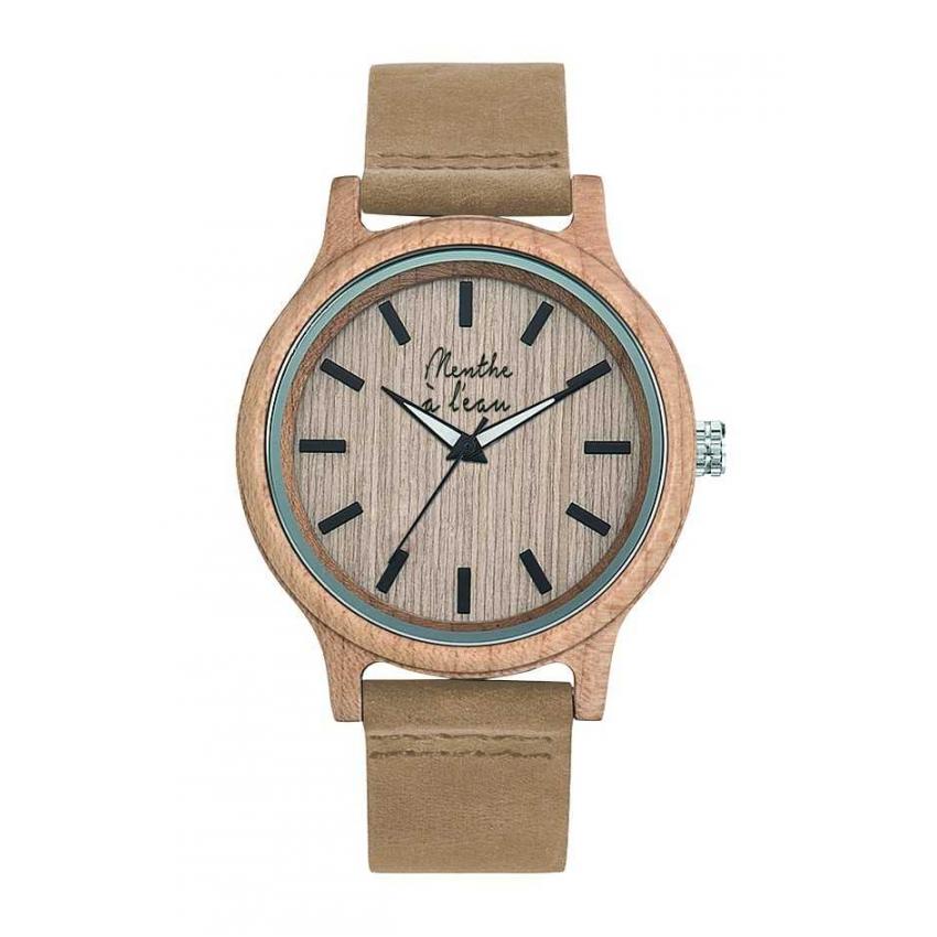 L'Erable et cuir beige