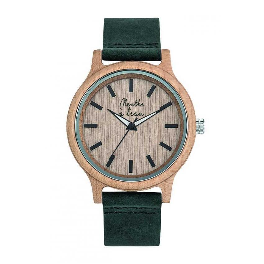 L'Erable et cuir kaki