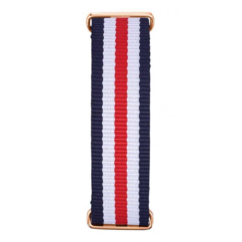 bracelet Homme GOLD bleu blanc rouge fin