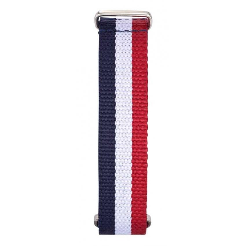 bracelet Femme SILVER bleu blanc rouge