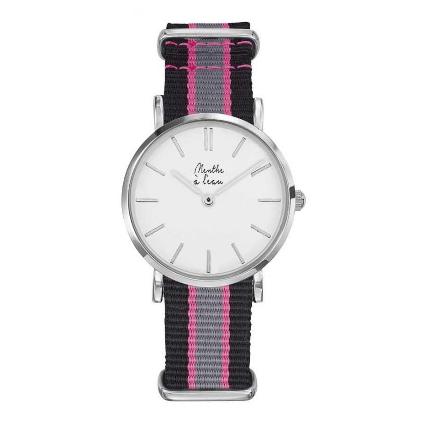 La Résistante noir/rose/gris F chromée