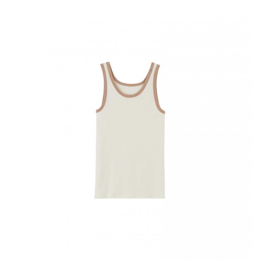 Débardeur Marcel Coton Bio Naturel - Ressource