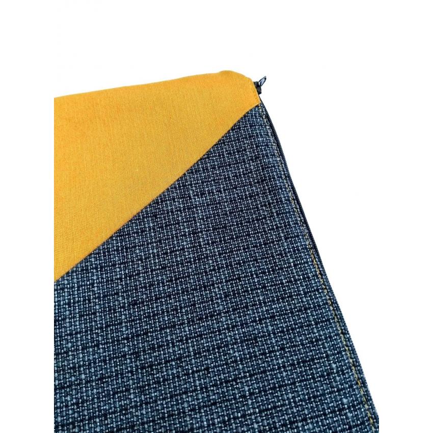 Pochette Grise et Moutarde - Diagonale