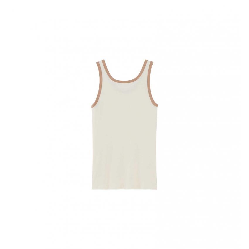 Débardeur Marcel Coton Bio Naturel - Ressource