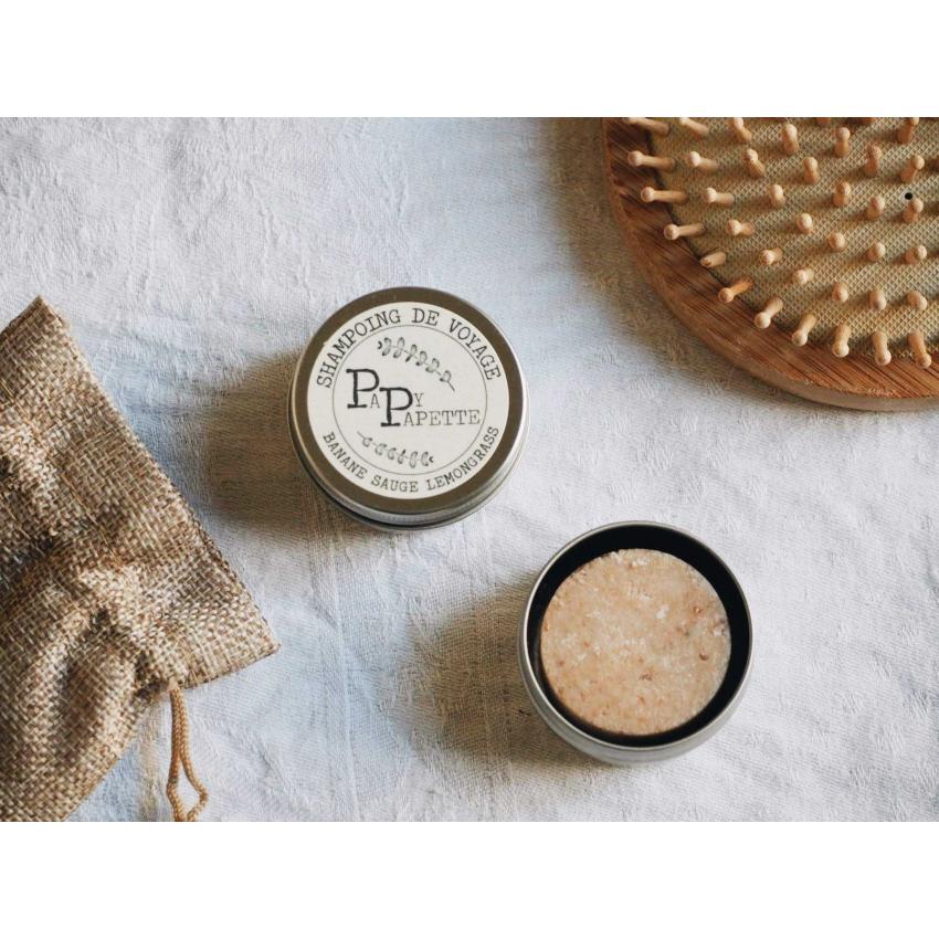 SHAMPOING SOLIDE - BANANE SAUGE LEMONGRASS
