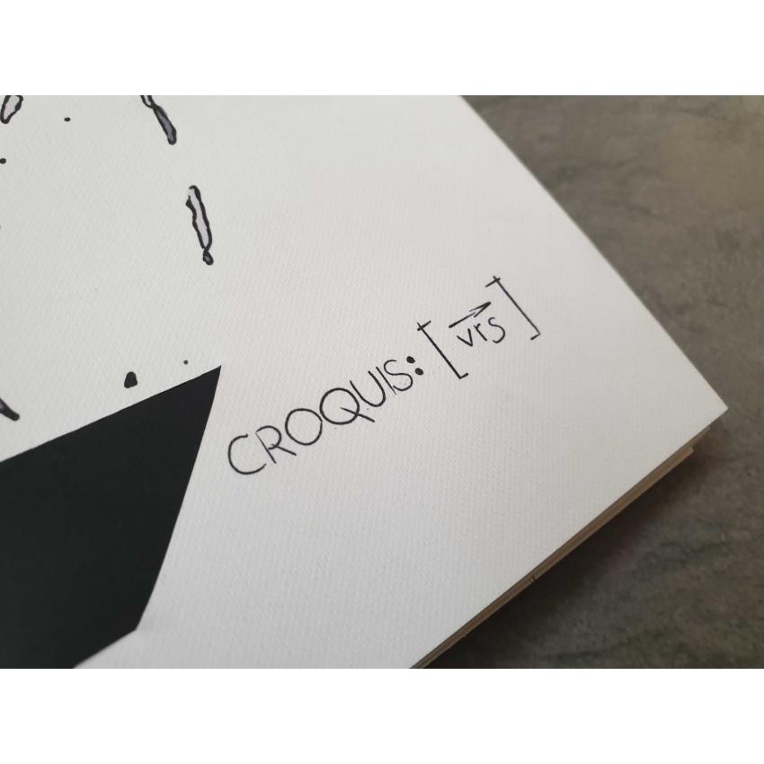 Croquis Virus - livre d'artiste