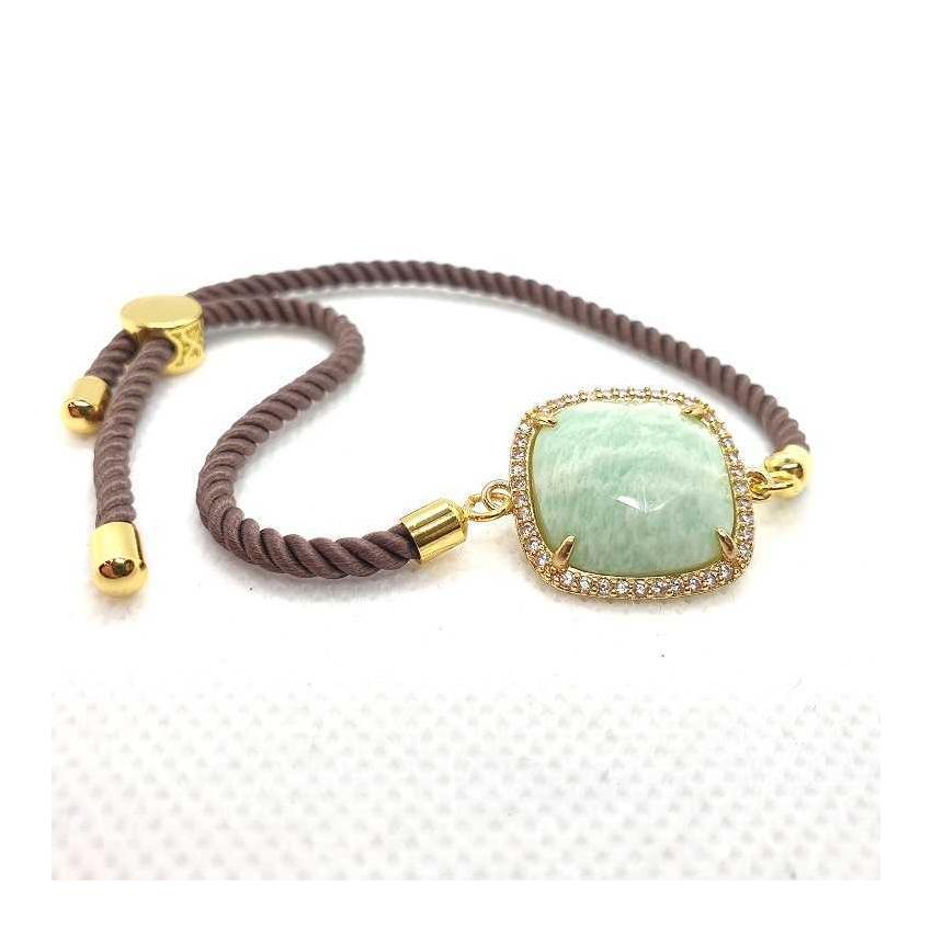 Bracelet en amazonite