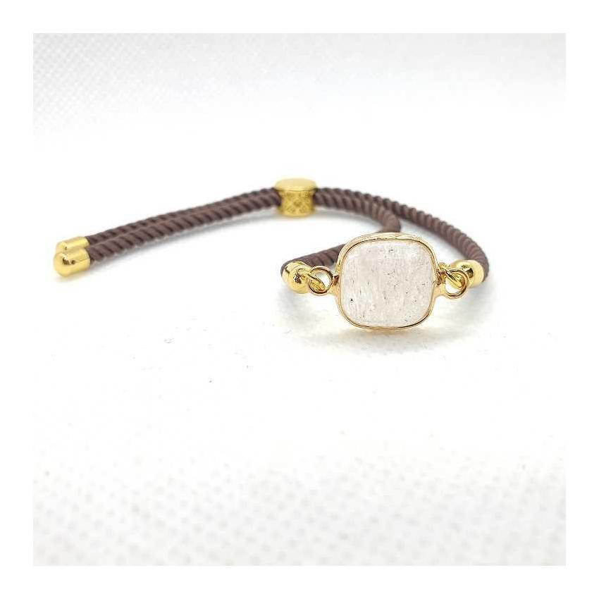 Bracelet en quartz naturelle