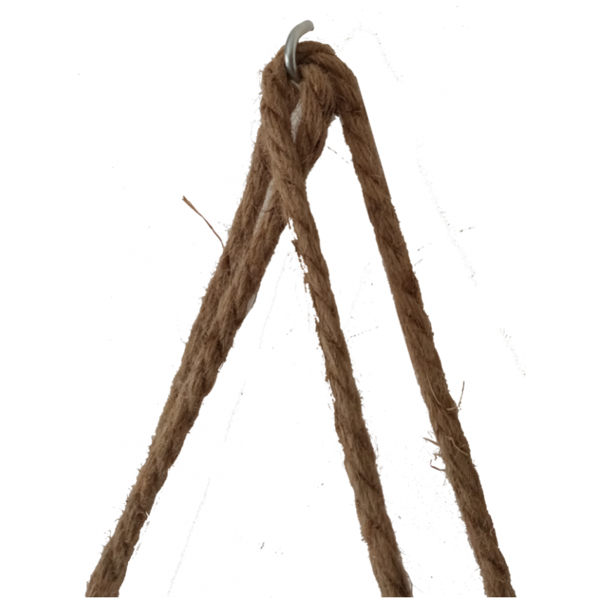 Etagère bohème suspendue en pin massif