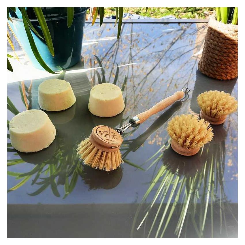 Cakes vaisselle, brosse et recharges