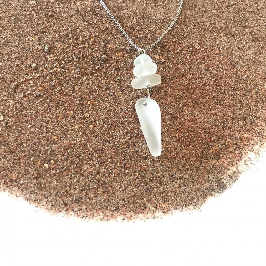 Collier Presquîle Blanc