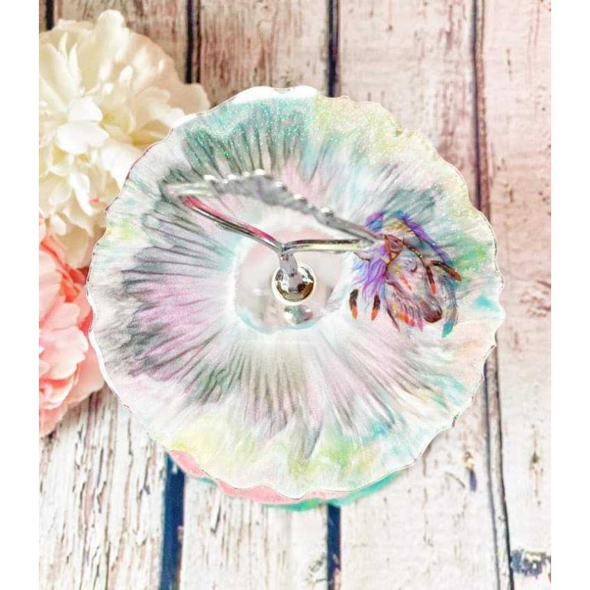 Présentoir a gâteaux motifs chevaux