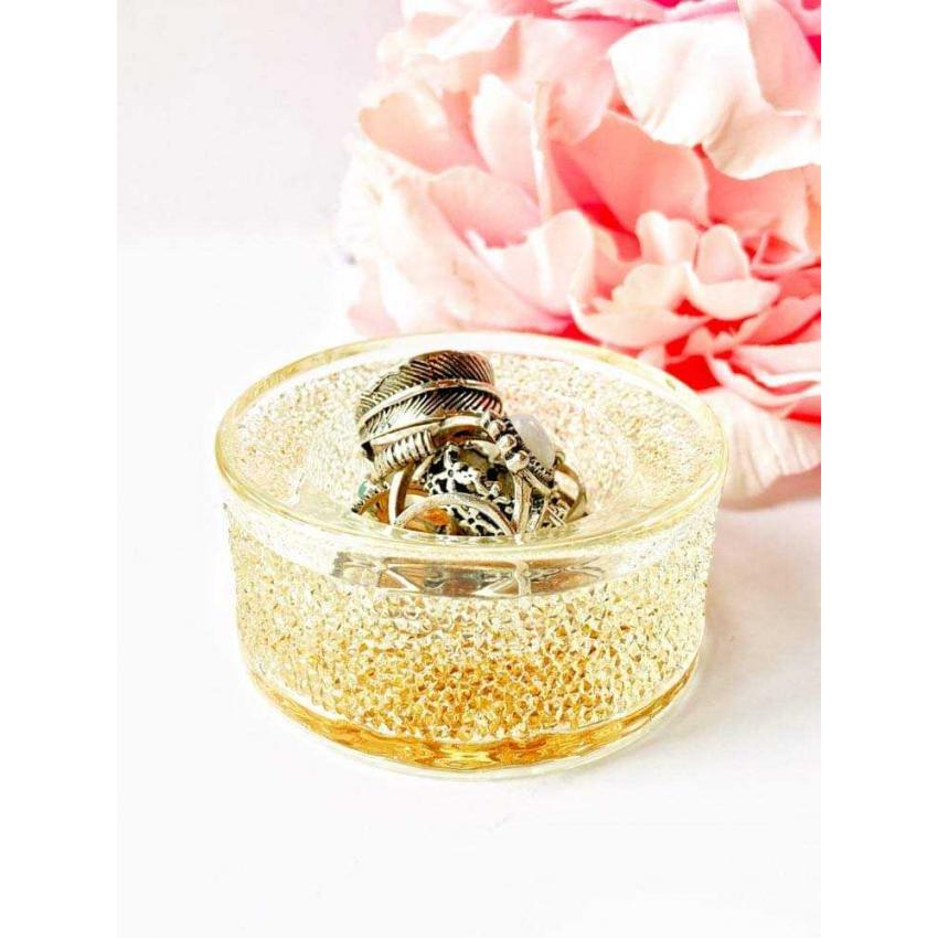 Photophore druzy / petit pot à bijoux