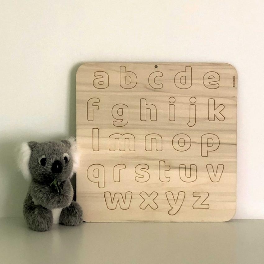 Mon premier abécédaire coloriable en bois