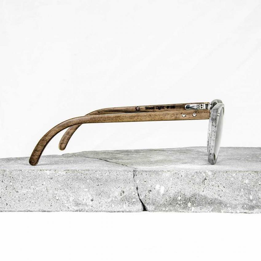 Lunettes de soleil en bois Made in France AUR Volcanic Série