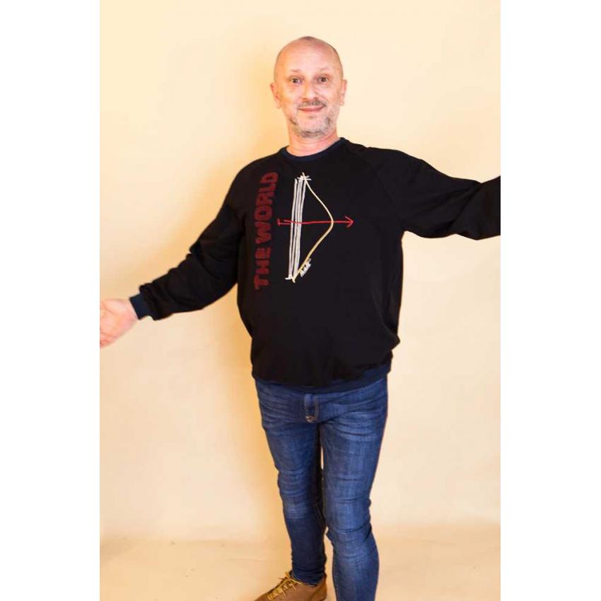 Sweat Archétype Noir Face