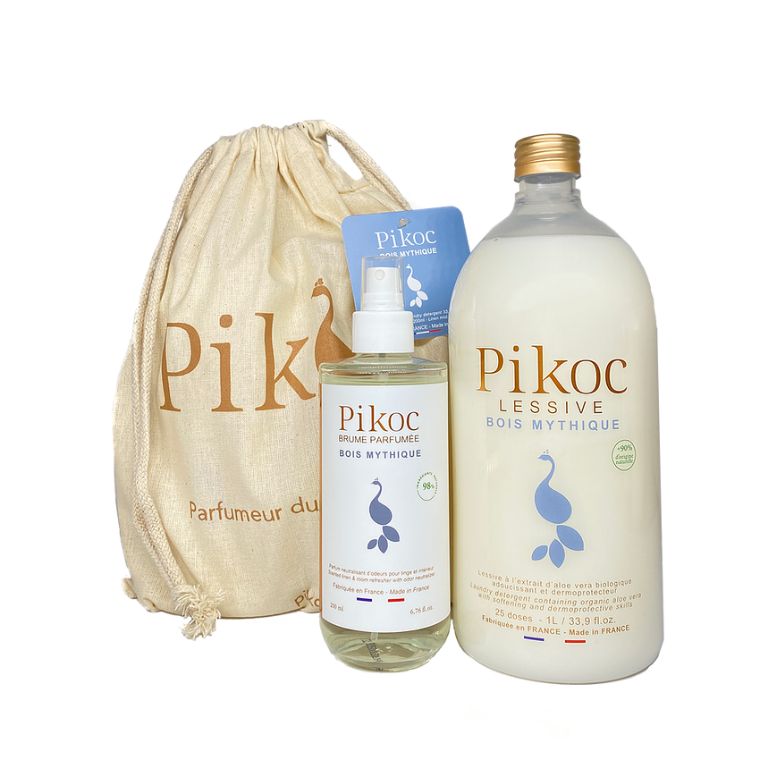 Pochette Duo Lessive + Brume: Bois Mythique