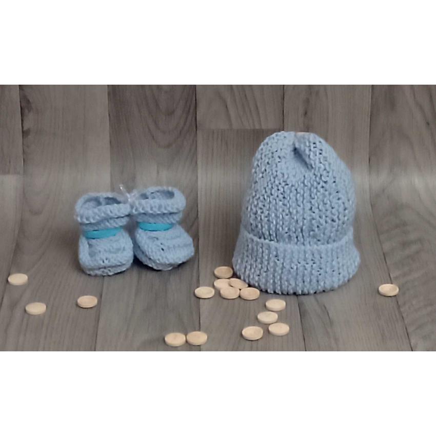 Chaussons tricotés main
