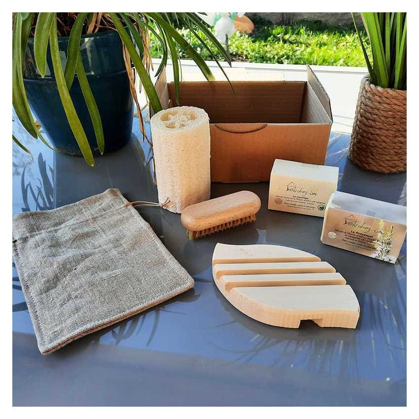 Coffret salle de bain zéro déchet