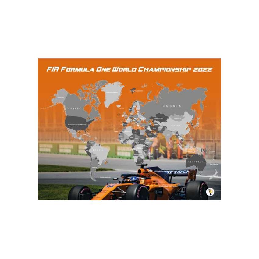 Carte du monde FIA 2022