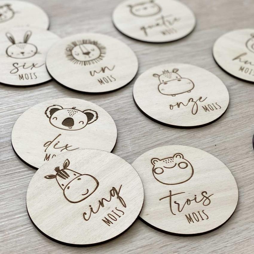 Cartes étapes animaux