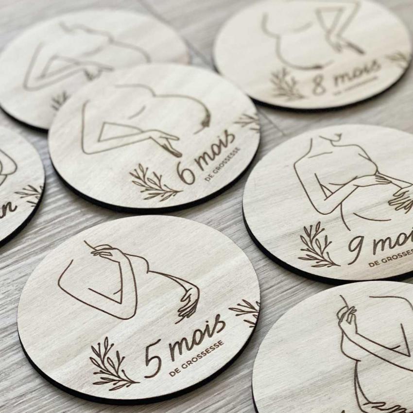 Cartes étapes grossesse