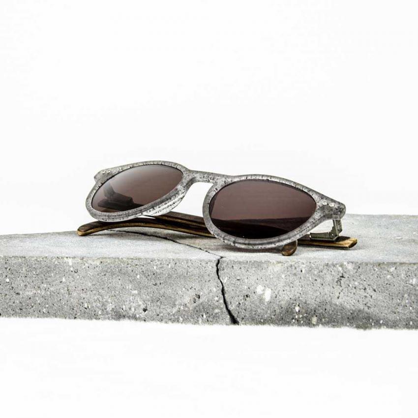 Lunettes de soleil en bois Made in France CDG Volcanic Serie