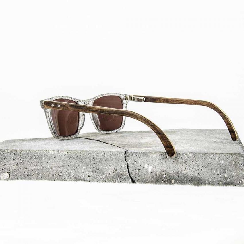 Lunettes de soleil en bois Made in France CFE Volcanic Serie