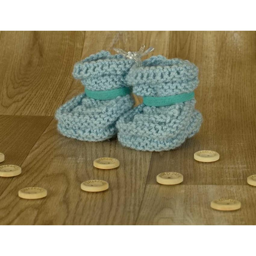 Chaussons tricotés main