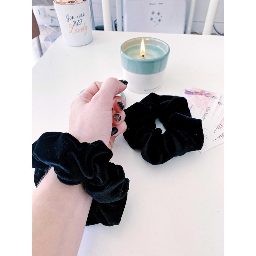 Chouchou velours noir