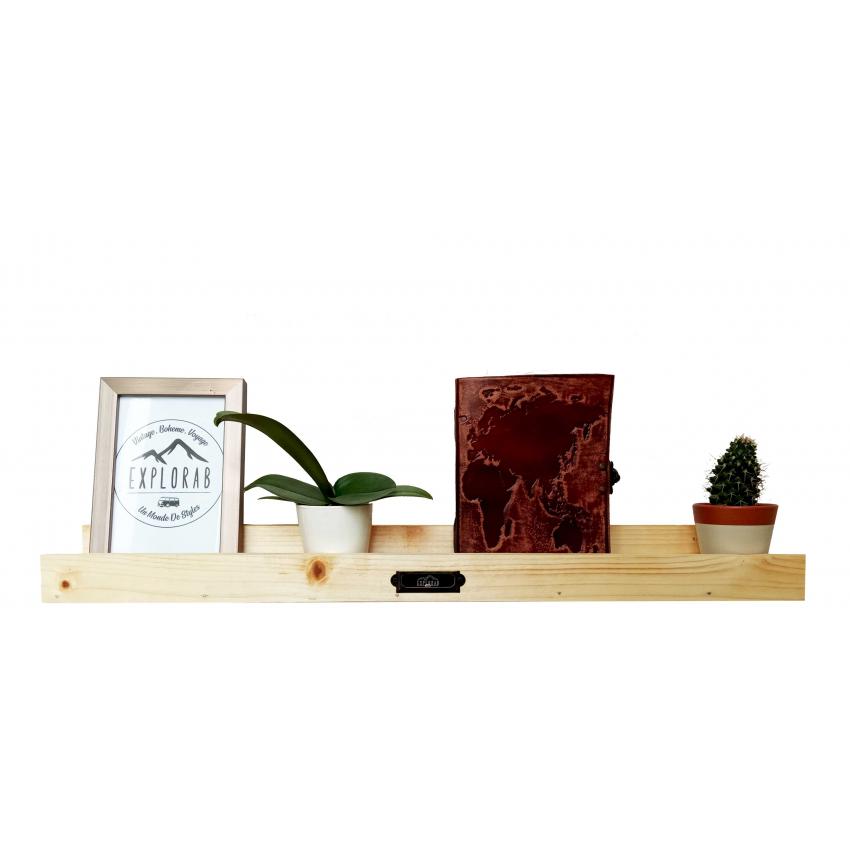 Etagère murale à livres - teinte claire