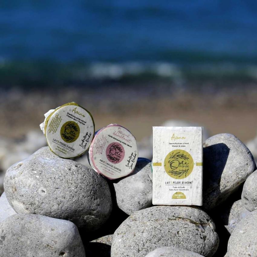 Coffret Zéro Déchet Avoine corps & cheveux naturel – Lait d’avoine & Poudre d’avoine