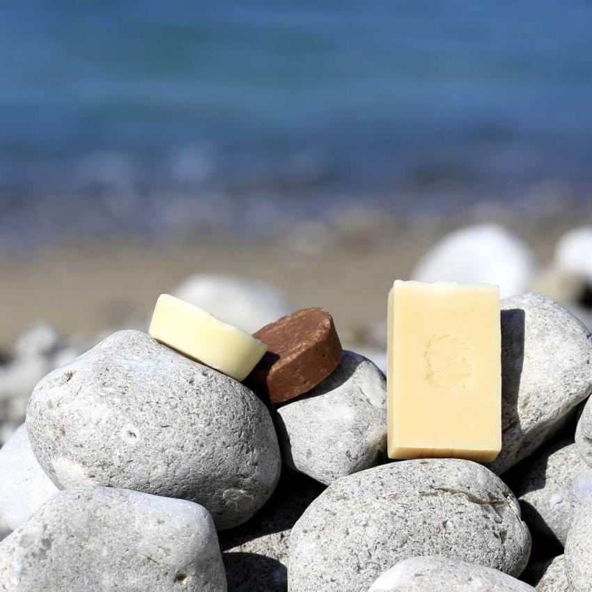 Coffret Zéro Déchet Amande corps & cheveux naturel – huile & lait d’Amande