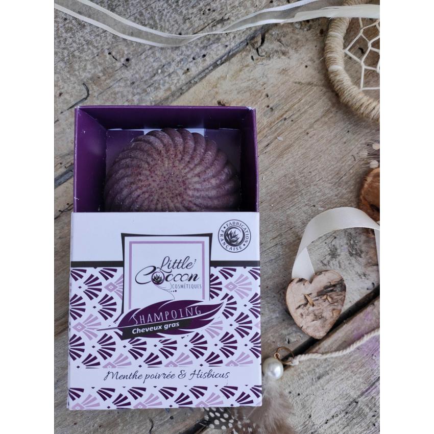 Shampoing solide antipelliculaire cheveux gras