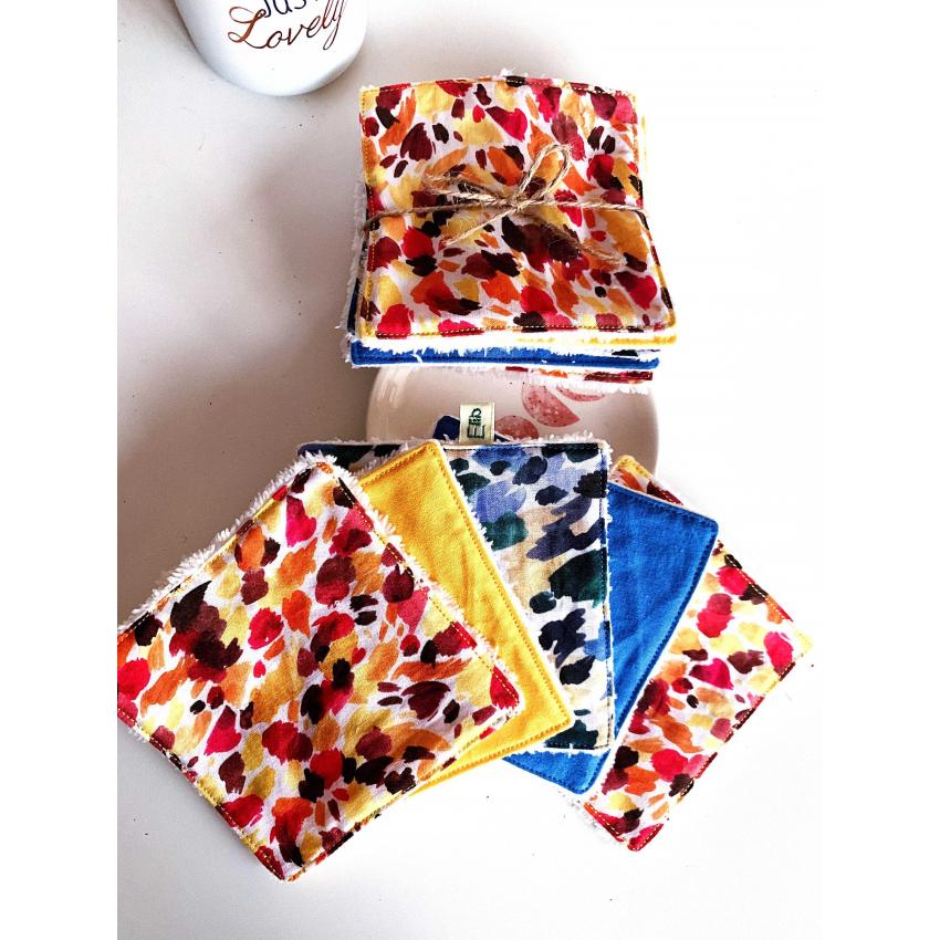 Cotons démaquillants aquarelles