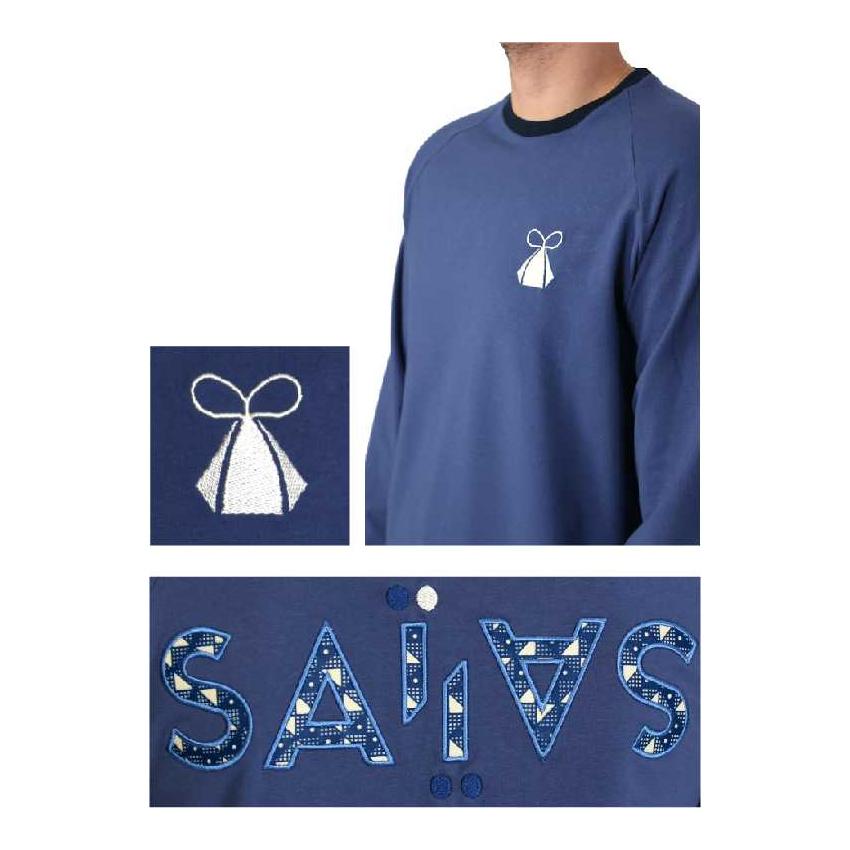 SweaTsaï Ouaga Indigo Dos