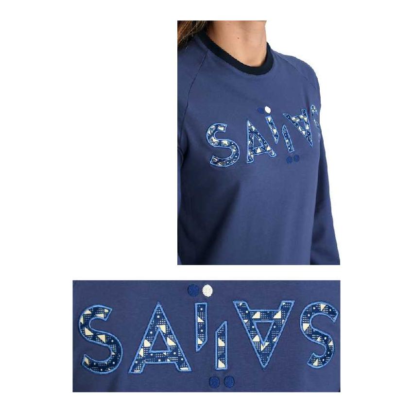 SweaTsaï Ouaga Indigo Face