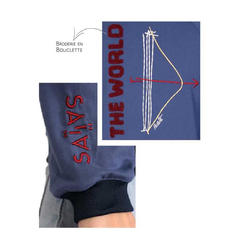 Sweat Archétype Indigo Face