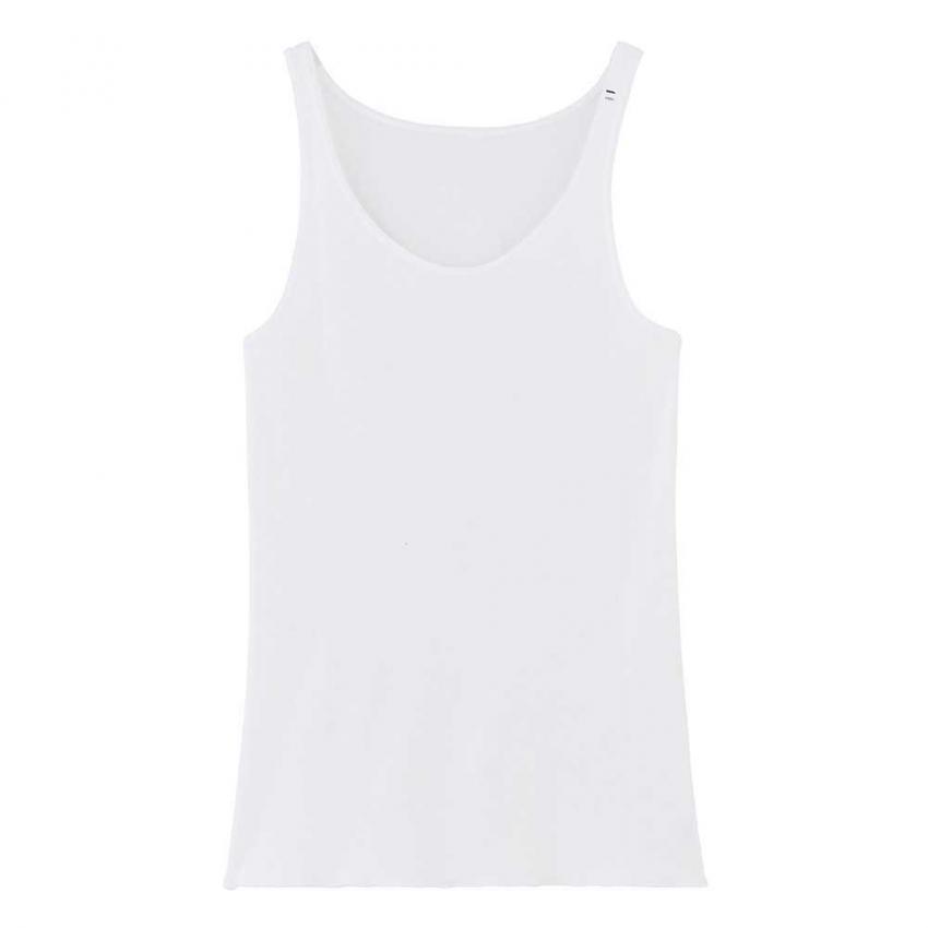 Débardeur Femme Coton Bio Blanc - Ressource