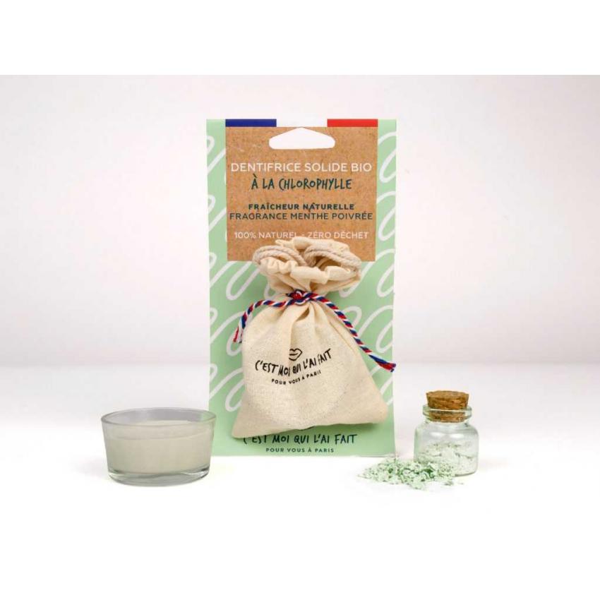 DENTIFRICE SOLIDE BIO A LA CHLOROPHYLLE 24 G