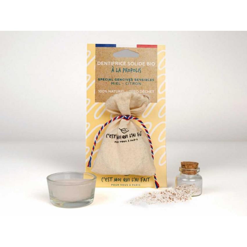 DENTIFRICE SOLIDE BIO A LA PROPOLIS 24 G