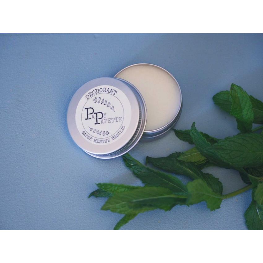 DEODORANT - SAUGE MENTHE BASILIC