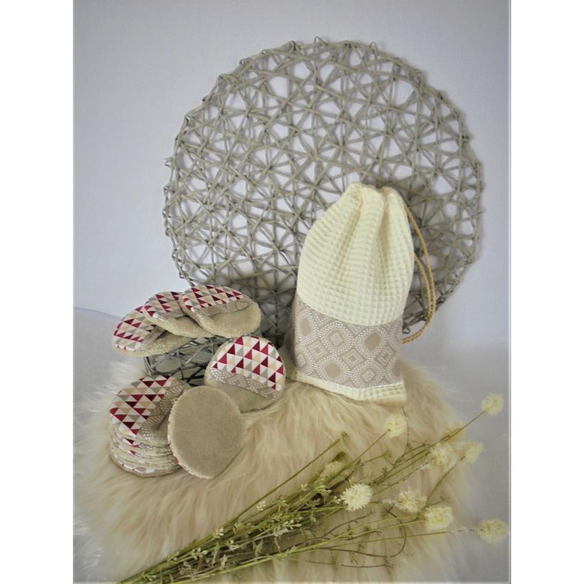 Coton démaquillant lavable