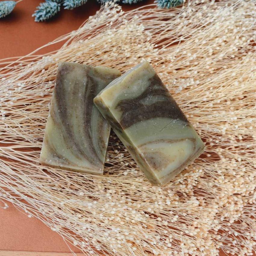 Savon solide Emeraude – Argile Verte & Ortie – toutes peaux / Imperfections