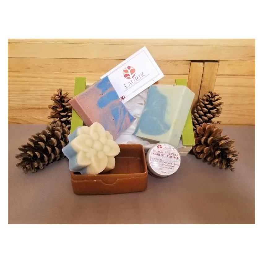 Coffret découverte cosmétiques naturels Laurik