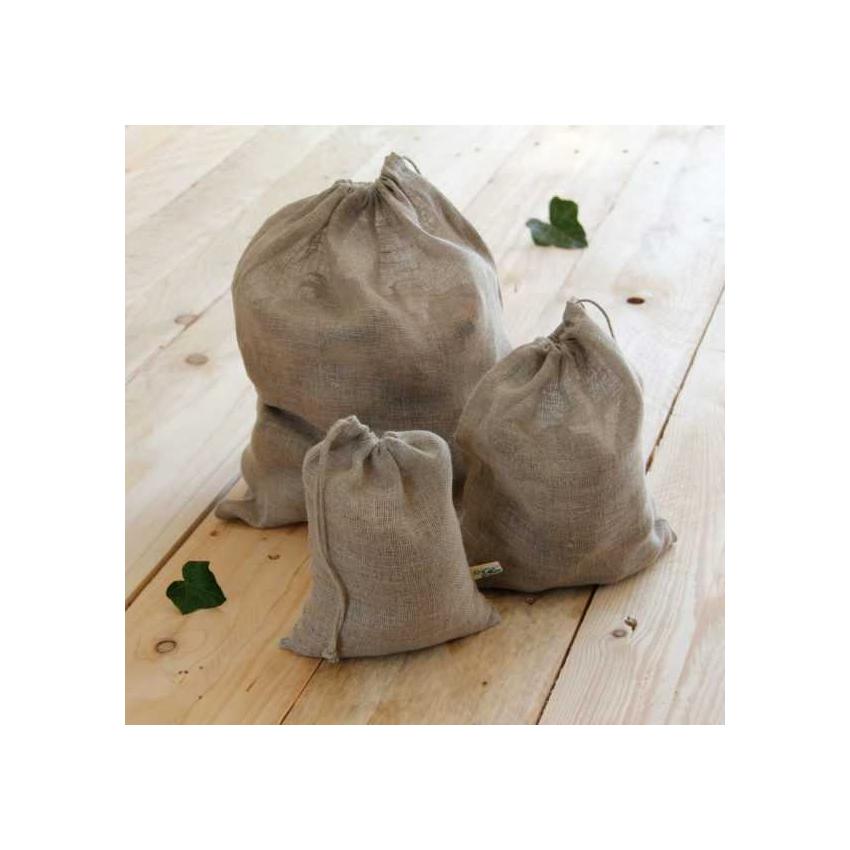 Sac pour le vrac en voile de lin