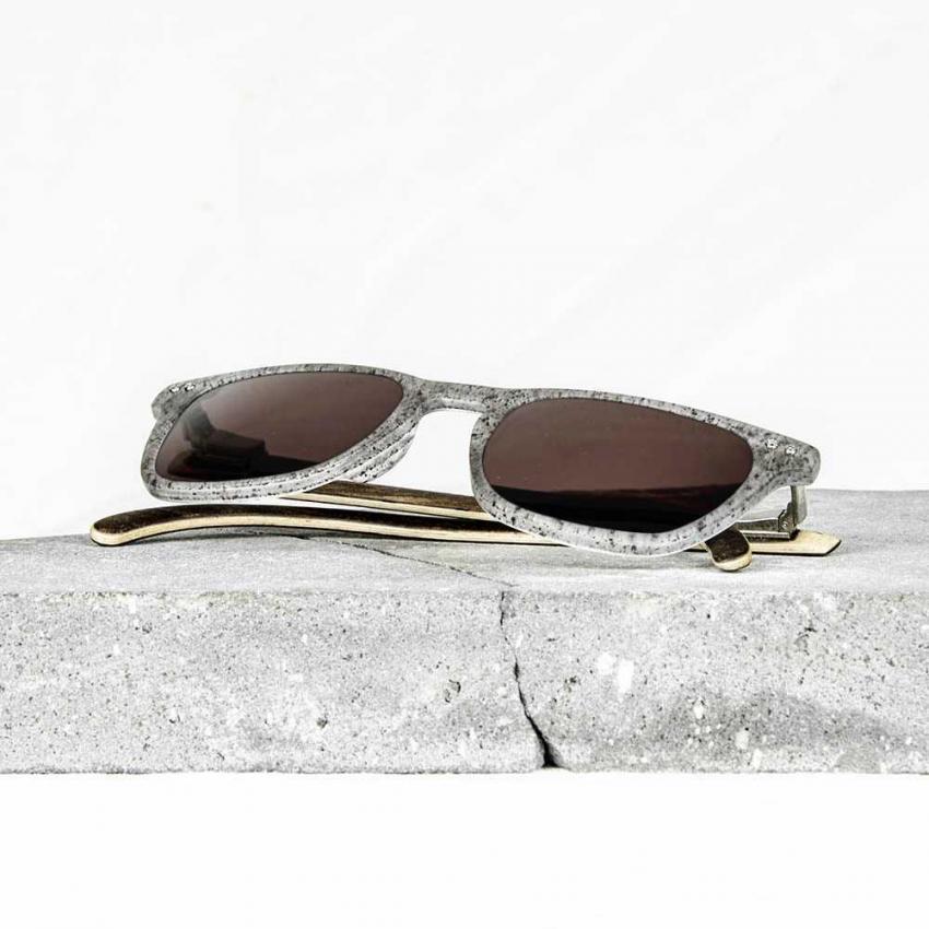Lunettes de soleil en bois Made in France GNB Volcanic Serie