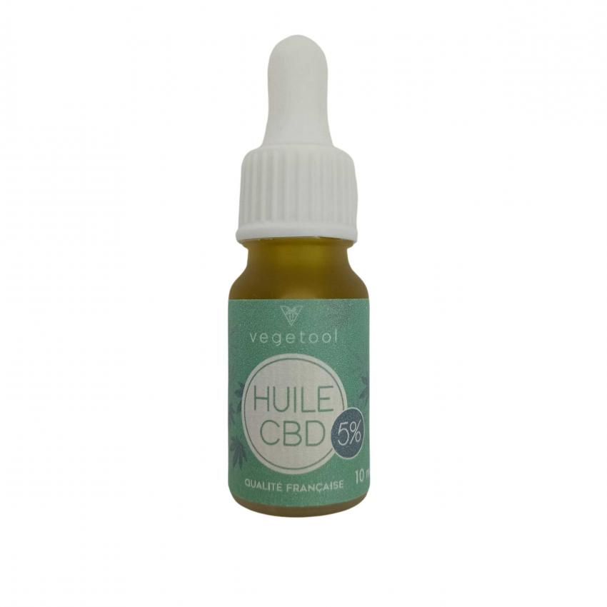 Huile CBD 5% - 10 mL