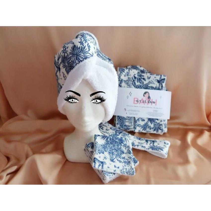 Kit de Bain motif Savane