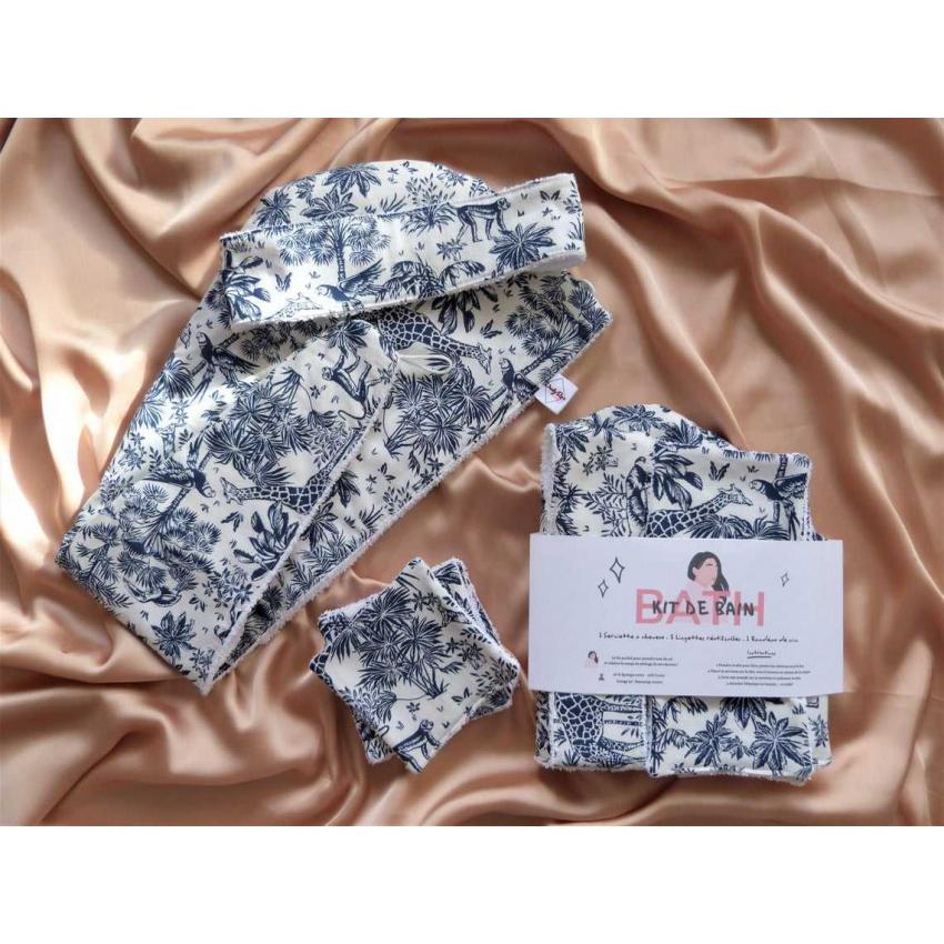 Kit de Bain motif Savane